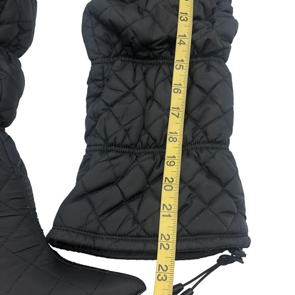 Steve Madden Womens Silhouette Puffer Over The Knee Boots Black Size 6 New - Picture 6 of 15